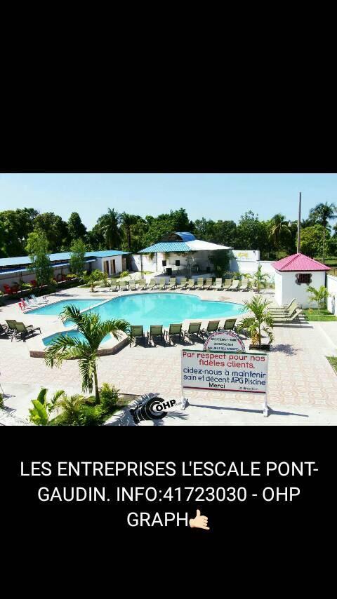 Auberge Pont-Gaudin Gonaives Exterior photo